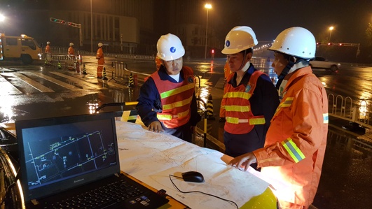 安庆港华组织开展应急抢险演练