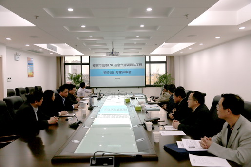 我市LNG应急气源调峰站初步设计通过评审